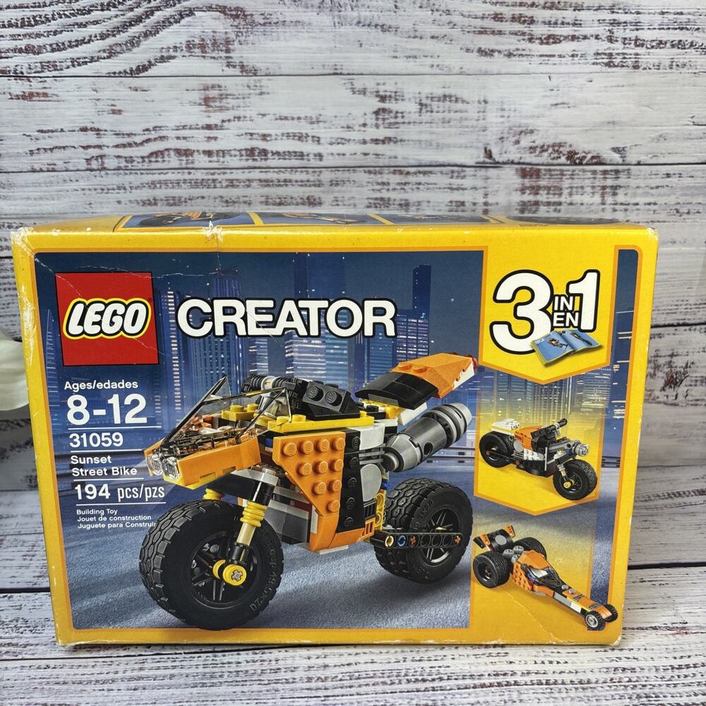 LEGO CREATOR: Sunset Street Bike (31059)